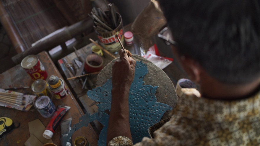 Wayang Kertas Khas Gilangharjo